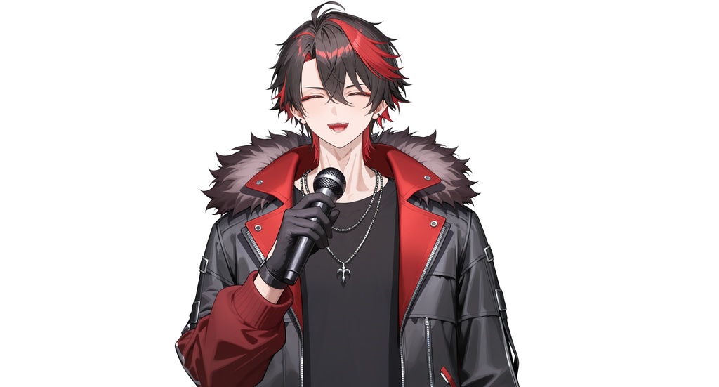 【live2d汎用モデル】クロ黒髪ストリート系アイドル| Kuro Black-haired Street Idol【VTS対応】