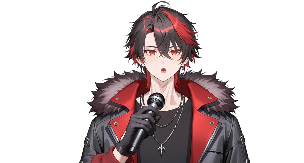 【live2d汎用モデル】クロ黒髪ストリート系アイドル| Kuro Black-haired Street Idol【VTS対応】