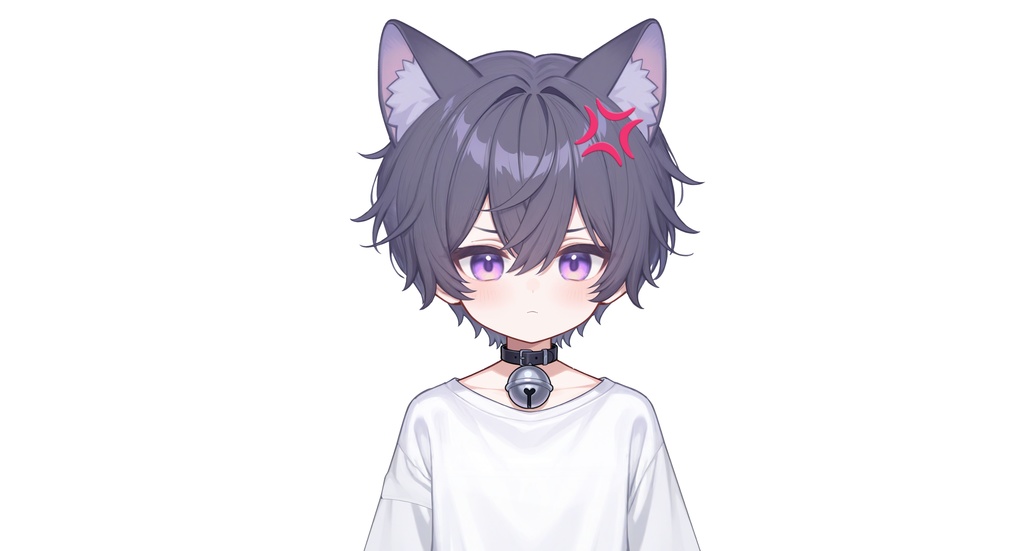 【live2dモデル】ネコ紫系男の子 | Neko Purple-themed Boy【VTS対応】