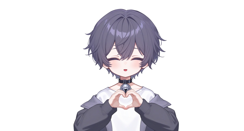 【live2dモデル】ネコ紫系男の子 | Neko Purple-themed Boy【VTS対応】