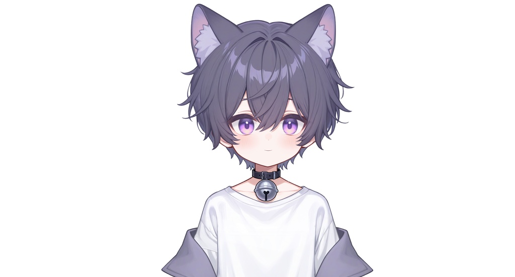 【live2dモデル】ネコ紫系男の子 | Neko Purple-themed Boy【VTS対応】