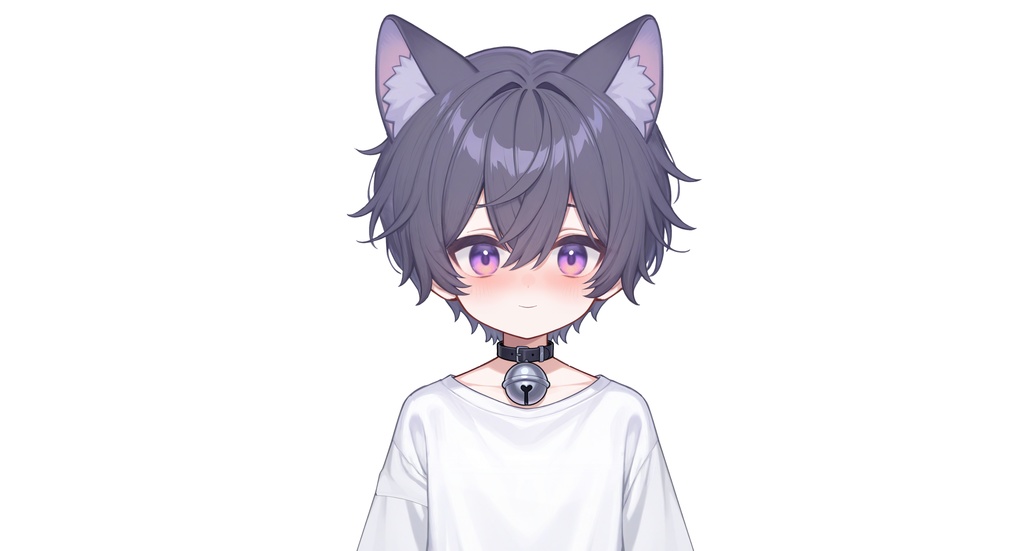 【live2dモデル】ネコ紫系男の子 | Neko Purple-themed Boy【VTS対応】