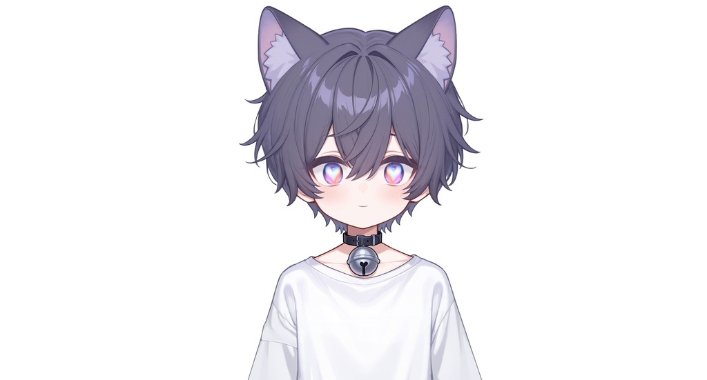 【live2dモデル】ネコ紫系男の子 | Neko Purple-themed Boy【VTS対応】