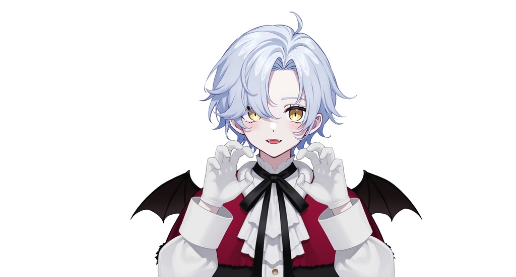 【live2d汎用モデル】ヴァンパイアエンジェル・多表情対応・VTS対応 | Vampire Angel・Multi Expressions・VTS Supported