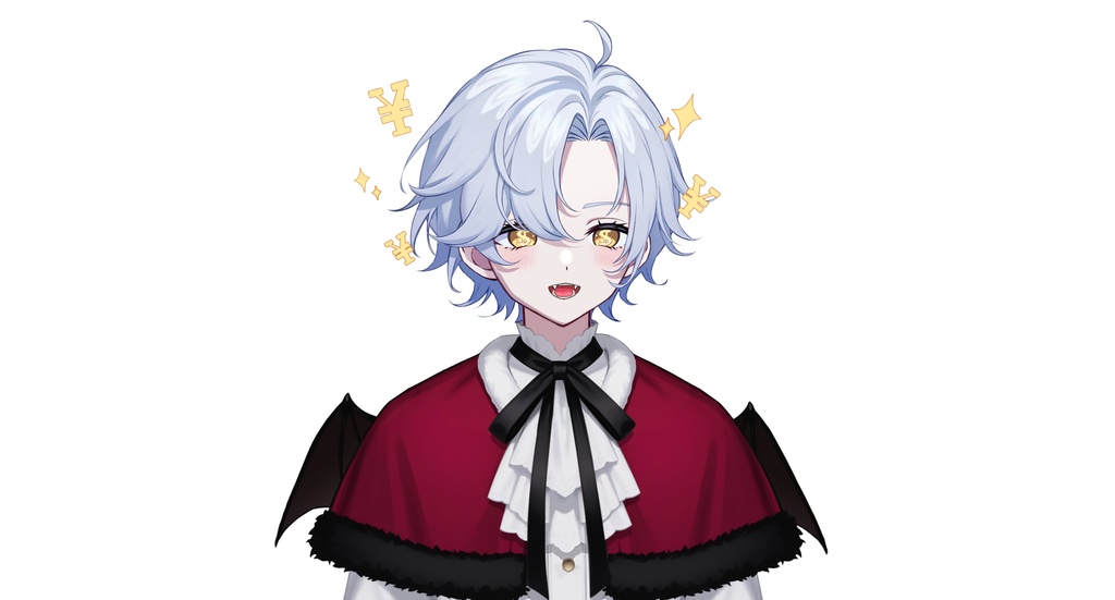 【live2d汎用モデル】ヴァンパイアエンジェル・多表情対応・VTS対応 | Vampire Angel・Multi Expressions・VTS Supported