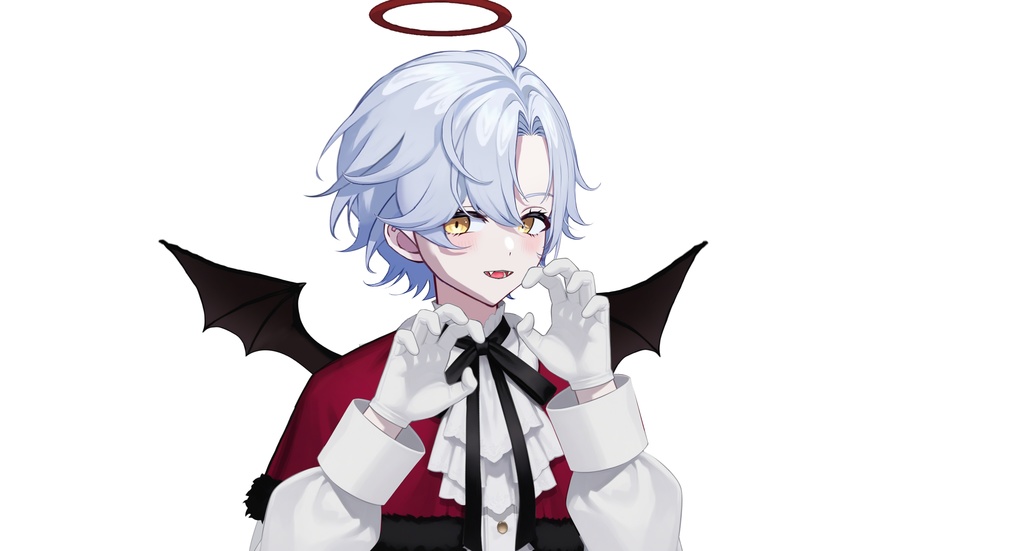 【live2d汎用モデル】ヴァンパイアエンジェル・多表情対応・VTS対応 | Vampire Angel・Multi Expressions・VTS Supported