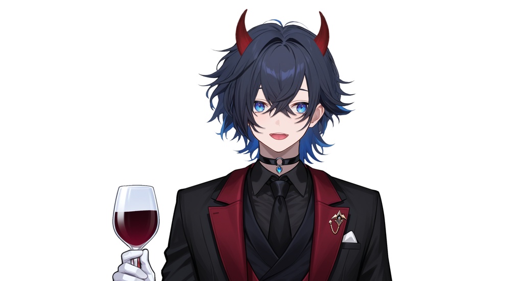 【live2d汎用モデル】ノーブルデビル・多表情対応・VTS対応 | Noble Devil・Multi Expressions・VTS Supported