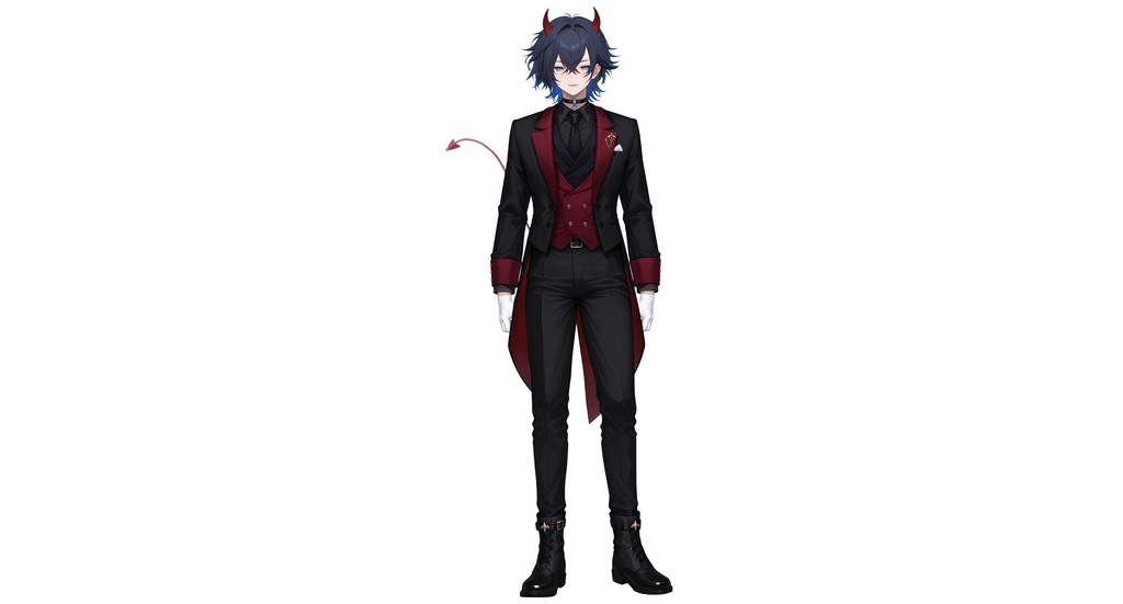 【live2d汎用モデル】ノーブルデビル・多表情対応・VTS対応 | Noble Devil・Multi Expressions・VTS Supported