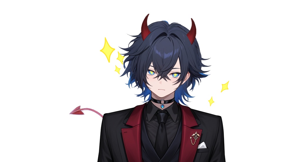 【live2d汎用モデル】ノーブルデビル・多表情対応・VTS対応 | Noble Devil・Multi Expressions・VTS Supported