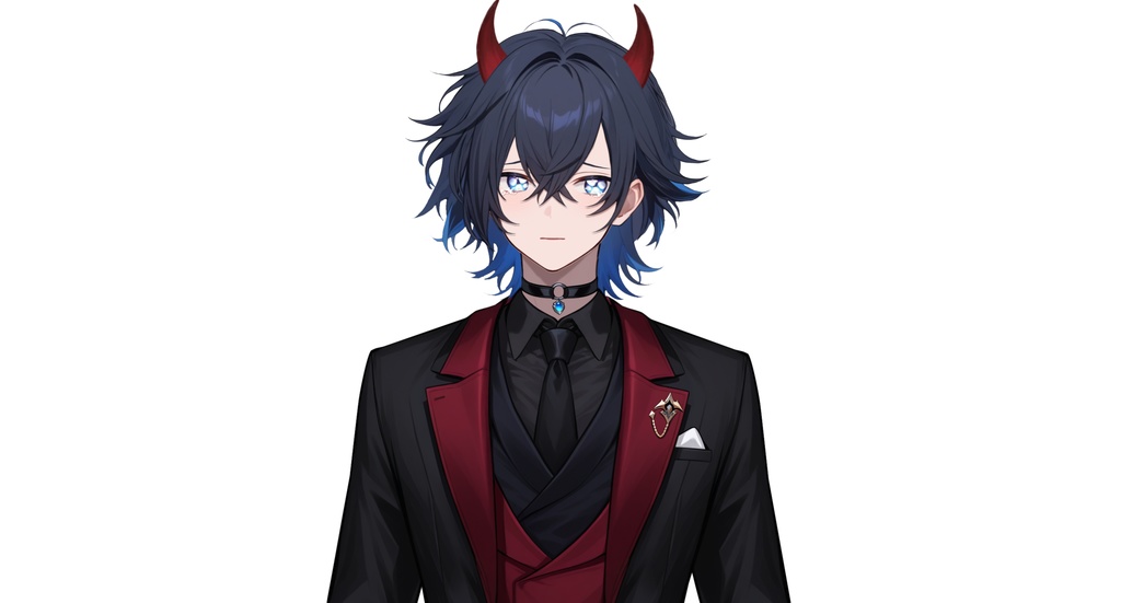 【live2d汎用モデル】ノーブルデビル・多表情対応・VTS対応 | Noble Devil・Multi Expressions・VTS Supported