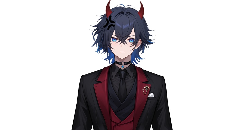 【live2d汎用モデル】ノーブルデビル・多表情対応・VTS対応 | Noble Devil・Multi Expressions・VTS Supported