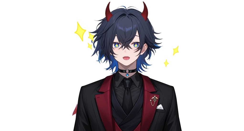 【live2d汎用モデル】ノーブルデビル・多表情対応・VTS対応 | Noble Devil・Multi Expressions・VTS Supported