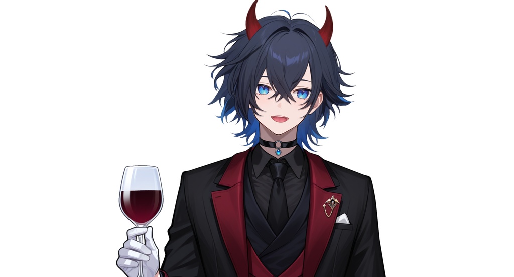 【live2d汎用モデル】ノーブルデビル・多表情対応・VTS対応 | Noble Devil・Multi Expressions・VTS Supported