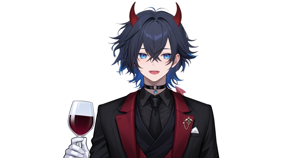 【live2d汎用モデル】ノーブルデビル・多表情対応・VTS対応 | Noble Devil・Multi Expressions・VTS Supported