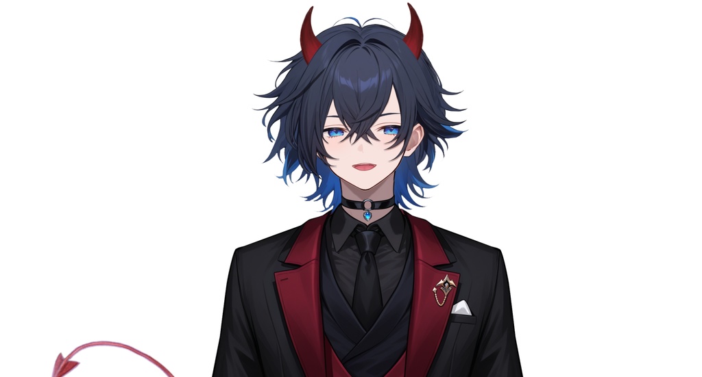 【live2d汎用モデル】ノーブルデビル・多表情対応・VTS対応 | Noble Devil・Multi Expressions・VTS Supported