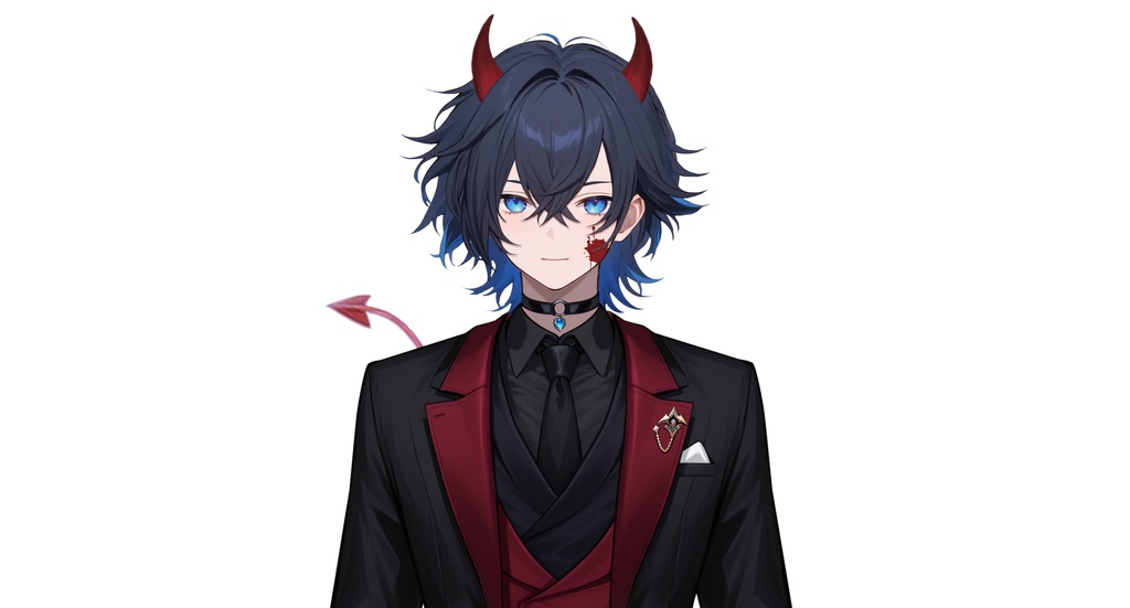 【live2d汎用モデル】ノーブルデビル・多表情対応・VTS対応 | Noble Devil・Multi Expressions・VTS Supported