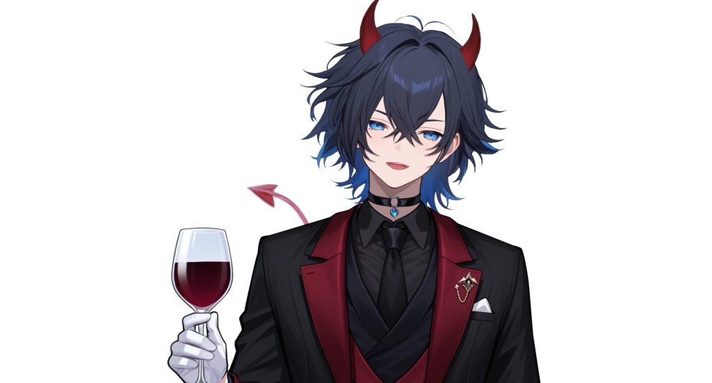 【live2d汎用モデル】ノーブルデビル・多表情対応・VTS対応 | Noble Devil・Multi Expressions・VTS Supported