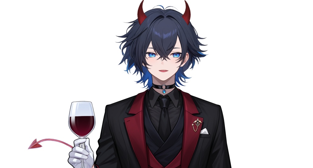 【live2d汎用モデル】ノーブルデビル・多表情対応・VTS対応 | Noble Devil・Multi Expressions・VTS Supported