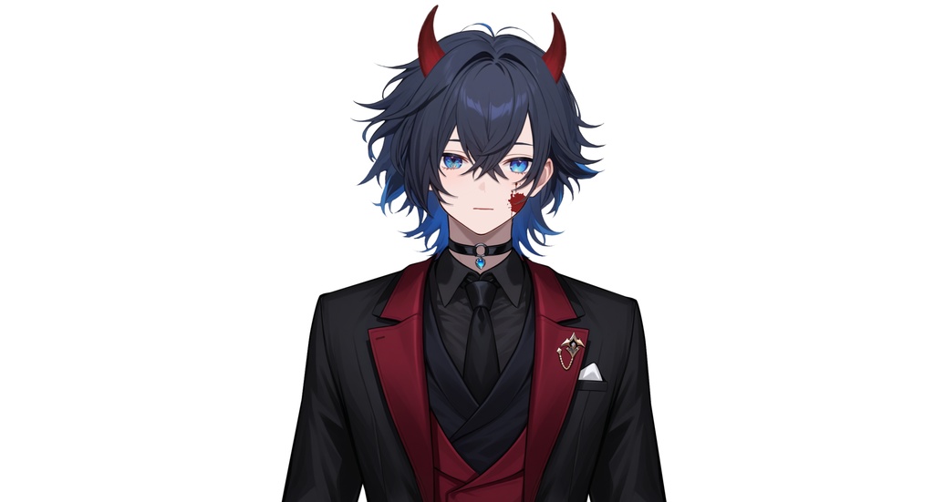 【live2d汎用モデル】ノーブルデビル・多表情対応・VTS対応 | Noble Devil・Multi Expressions・VTS Supported