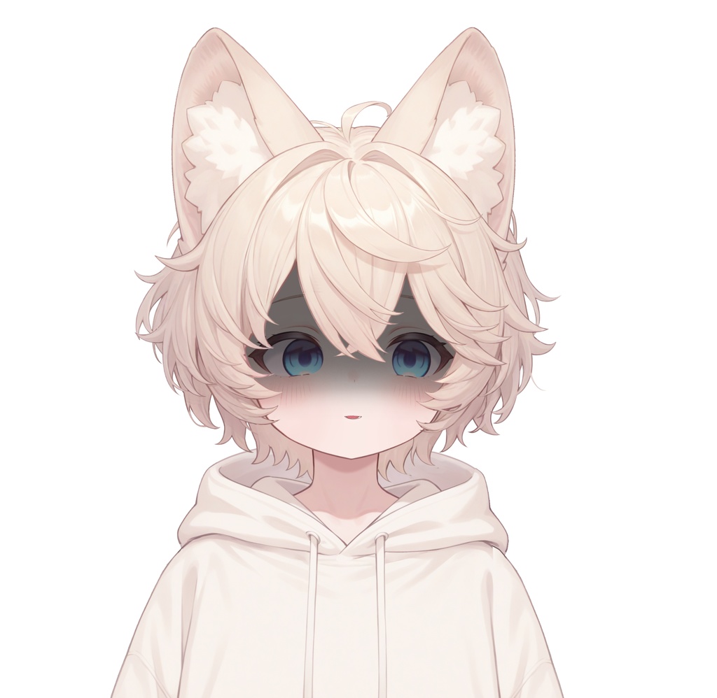 【live2d汎用モデル】ミルクティーカラーの猫男子・多表情対応・VTS対応 | Milk Tea Colored Cat Boy · Multi-Expression Compatible · VTS Compatible