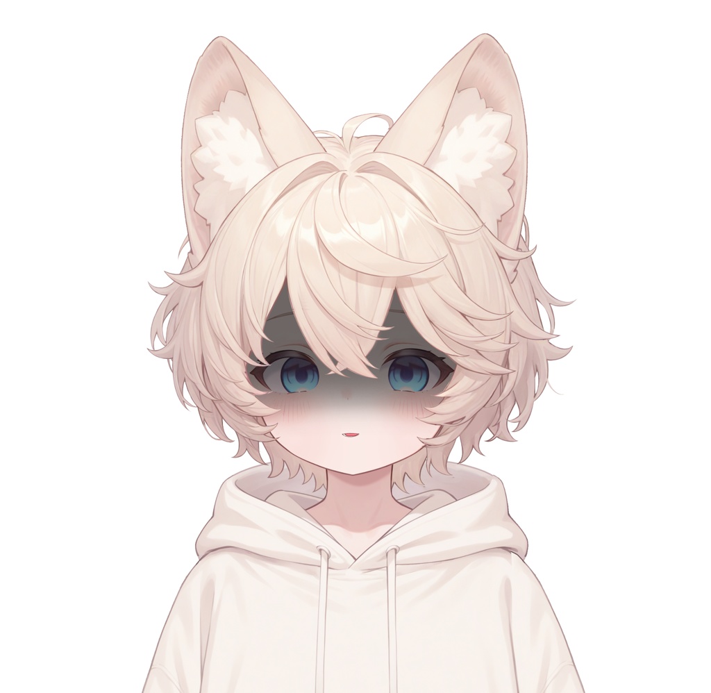 【live2d汎用モデル】ミルクティーカラーの猫男子・多表情対応・VTS対応 | Milk Tea Colored Cat Boy · Multi-Expression Compatible · VTS Compatible
