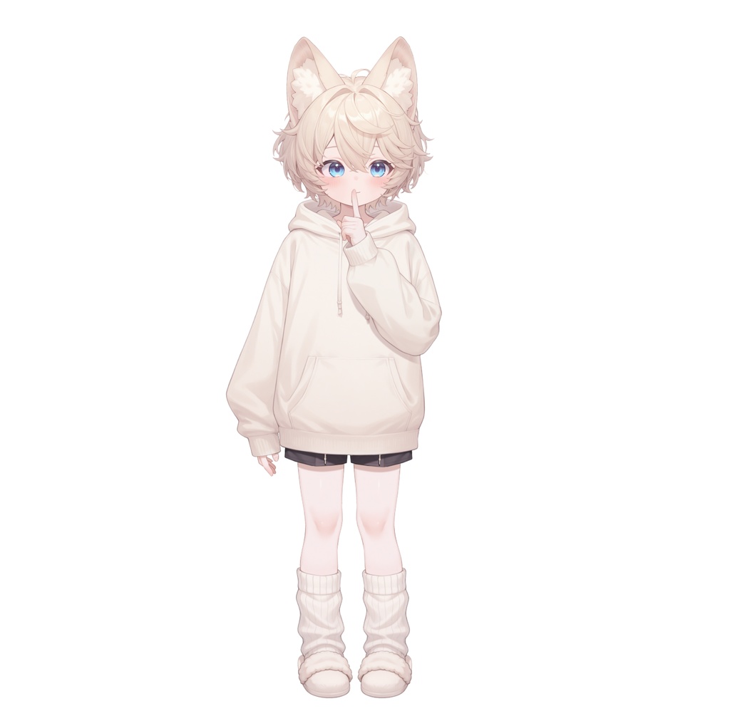 【live2d汎用モデル】ミルクティーカラーの猫男子・多表情対応・VTS対応 | Milk Tea Colored Cat Boy · Multi-Expression Compatible · VTS Compatible