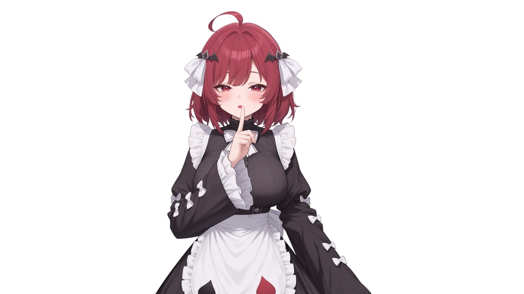 【限定一点Live2Dモデル】紅黒桃ママ(スペード)| VTuber専用 1点限り