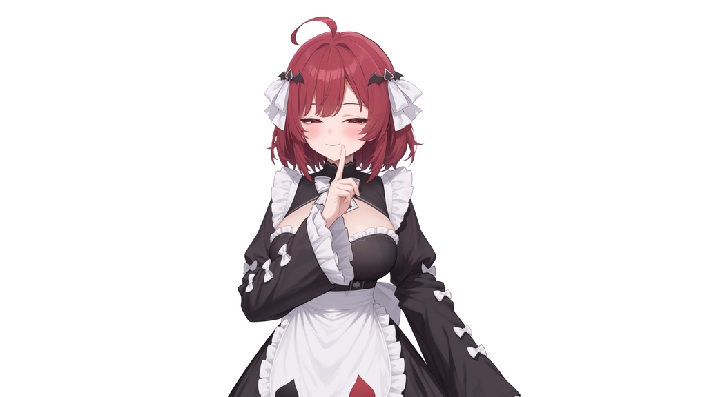 【限定一点Live2Dモデル】紅黒桃ママ(スペード)| VTuber専用 1点限り