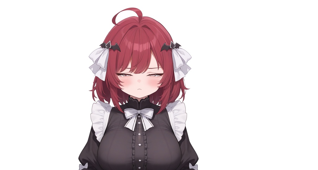 【限定一点Live2Dモデル】紅黒桃ママ(スペード)| VTuber専用 1点限り