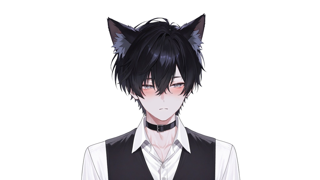 【live2d汎用モデル】バーテンダー・執事・紳士・猫男・多表情対応・VTS対応 | Bartender Butler Gentleman Cat Boy | Multi-expression | VTS Compatible