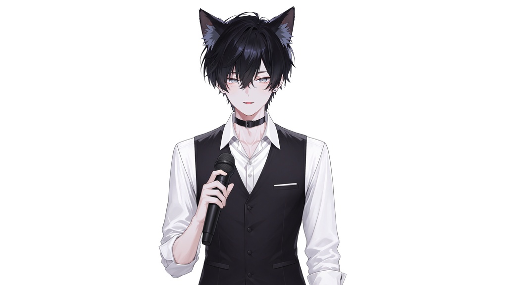 【live2d汎用モデル】バーテンダー・執事・紳士・猫男・多表情対応・VTS対応 | Bartender Butler Gentleman Cat Boy | Multi-expression | VTS Compatible