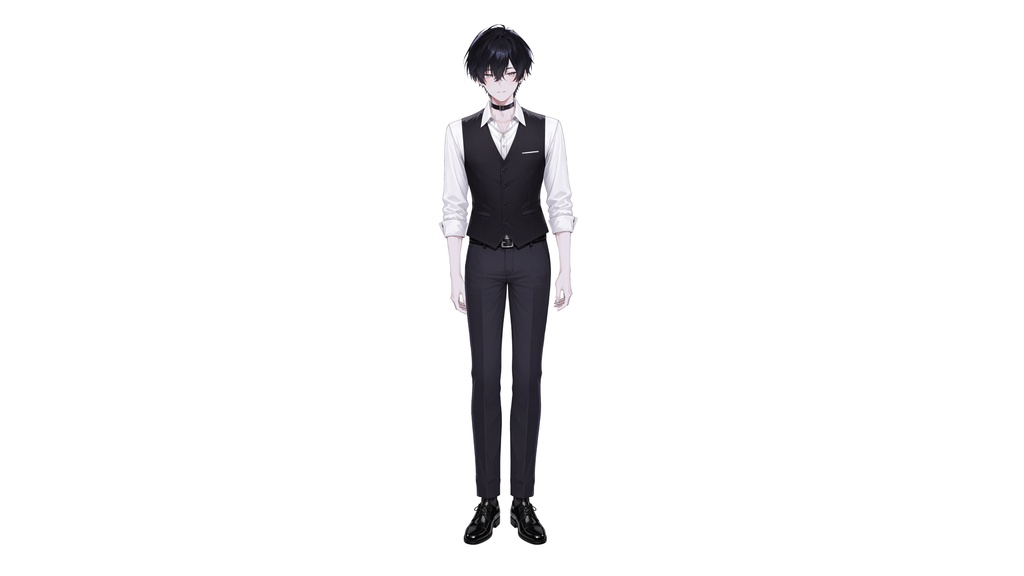 【live2d汎用モデル】バーテンダー・執事・紳士・猫男・多表情対応・VTS対応 | Bartender Butler Gentleman Cat Boy | Multi-expression | VTS Compatible