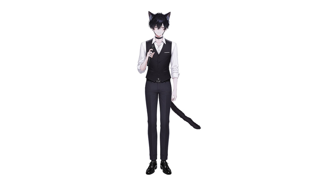 【live2d汎用モデル】バーテンダー・執事・紳士・猫男・多表情対応・VTS対応 | Bartender Butler Gentleman Cat Boy | Multi-expression | VTS Compatible