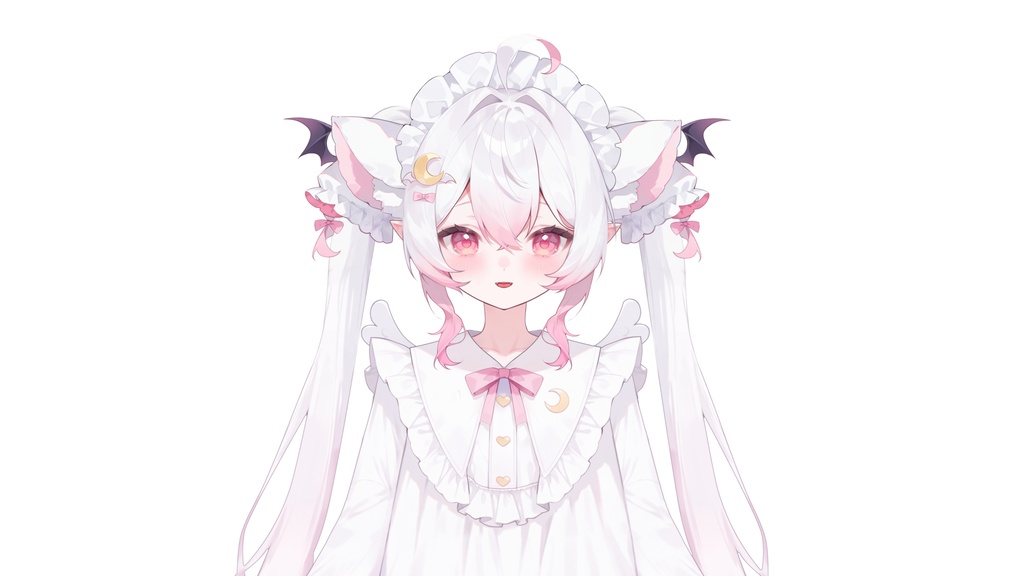 【Live2D汎用モデル】眠眠・小悪魔ガール・多表情対応・VTube Studio対応 | Soft Sleepy Demon Girl Live2D Model