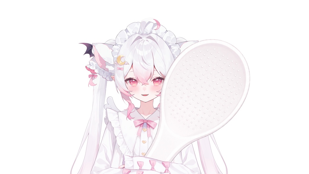 【Live2D汎用モデル】眠眠・小悪魔ガール・多表情対応・VTube Studio対応 | Soft Sleepy Demon Girl Live2D Model