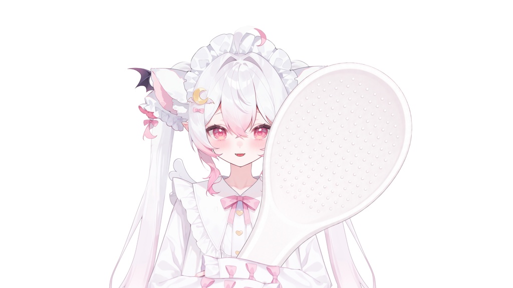 【Live2D汎用モデル】眠眠・小悪魔ガール・多表情対応・VTube Studio対応 | Soft Sleepy Demon Girl Live2D Model