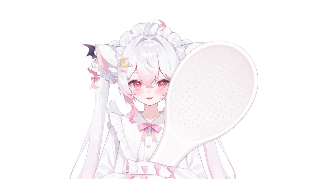 【Live2D汎用モデル】眠眠・小悪魔ガール・多表情対応・VTube Studio対応 | Soft Sleepy Demon Girl Live2D Model