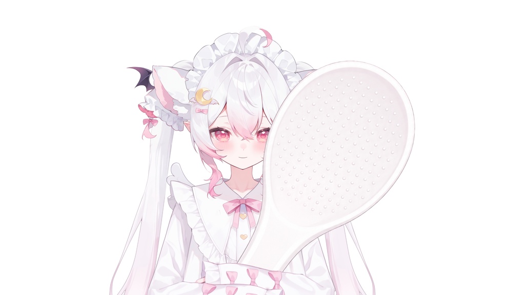 【Live2D汎用モデル】眠眠・小悪魔ガール・多表情対応・VTube Studio対応 | Soft Sleepy Demon Girl Live2D Model