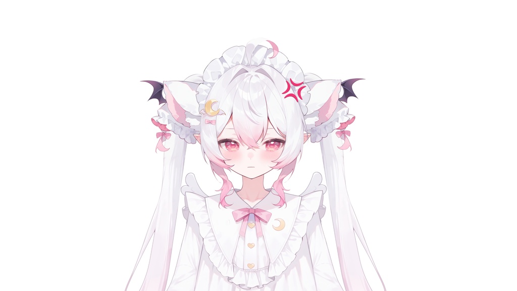 【Live2D汎用モデル】眠眠・小悪魔ガール・多表情対応・VTube Studio対応 | Soft Sleepy Demon Girl Live2D Model
