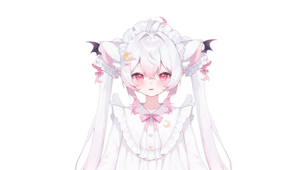 【Live2D汎用モデル】眠眠・小悪魔ガール・多表情対応・VTube Studio対応 | Soft Sleepy Demon Girl Live2D Model