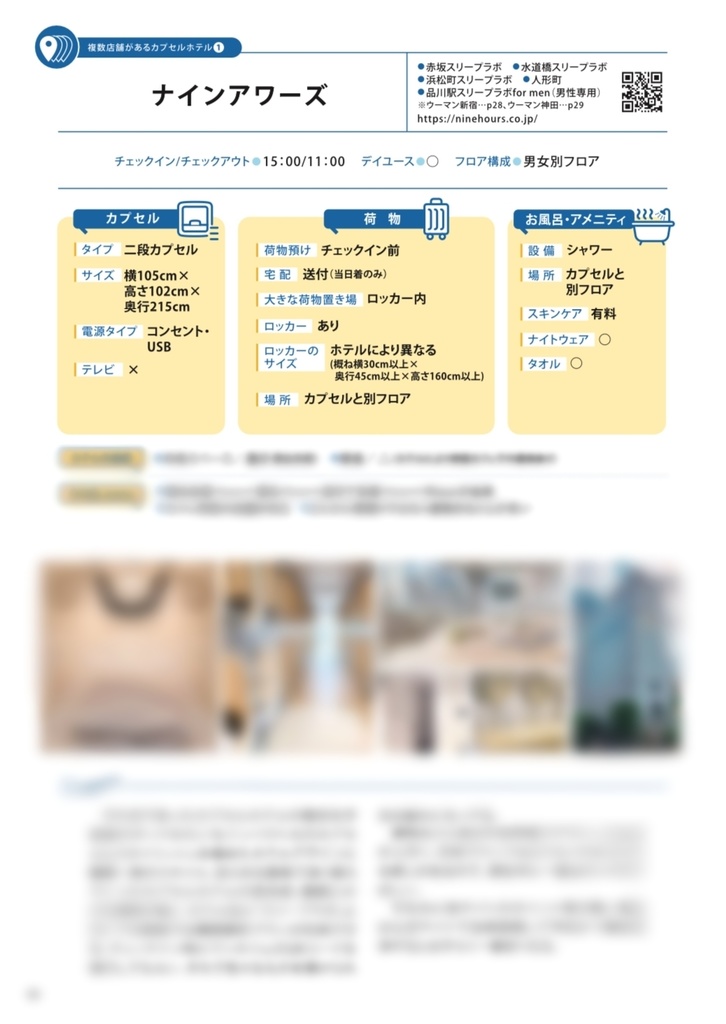 【GCC31大阪新刊】東京のカプセルホテルあちこち泊まってみたレポート