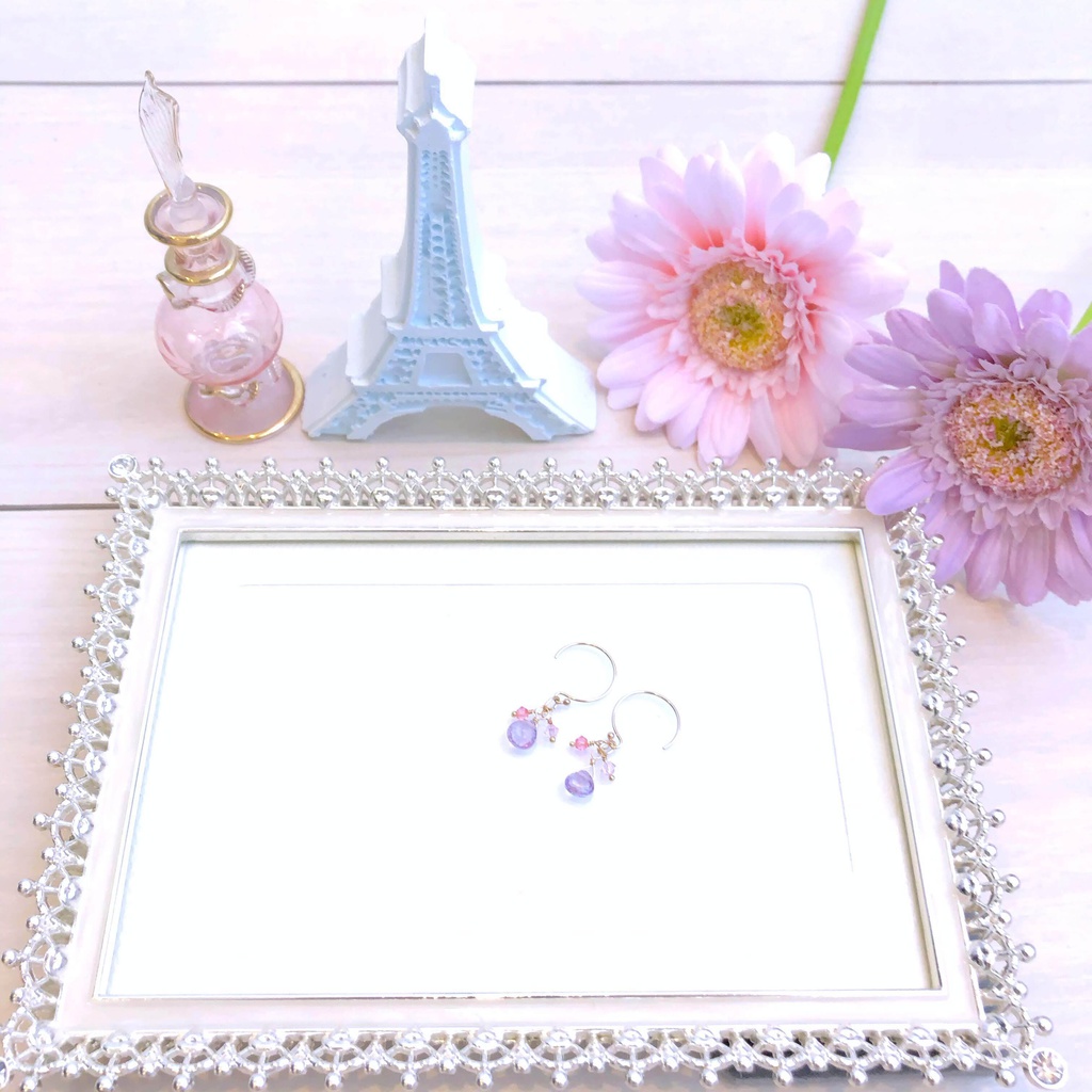 ピアス♡purple