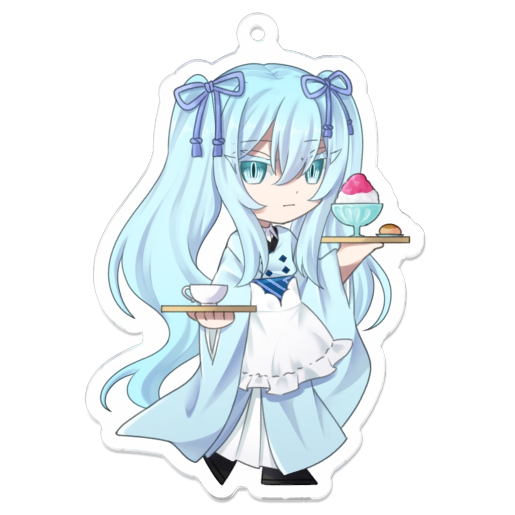 四季送りアクリルキーホルダー(子子)