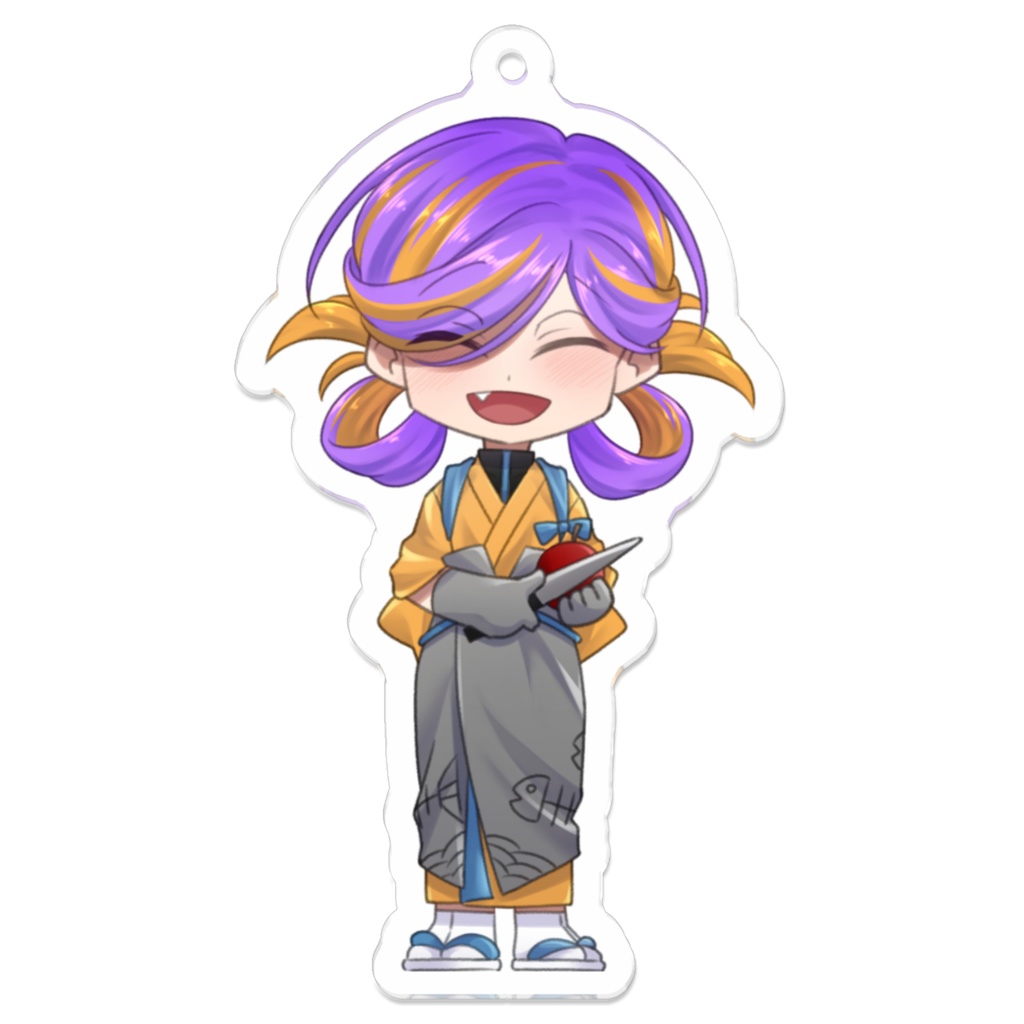 四季送りアクリルキーホルダー(をん)