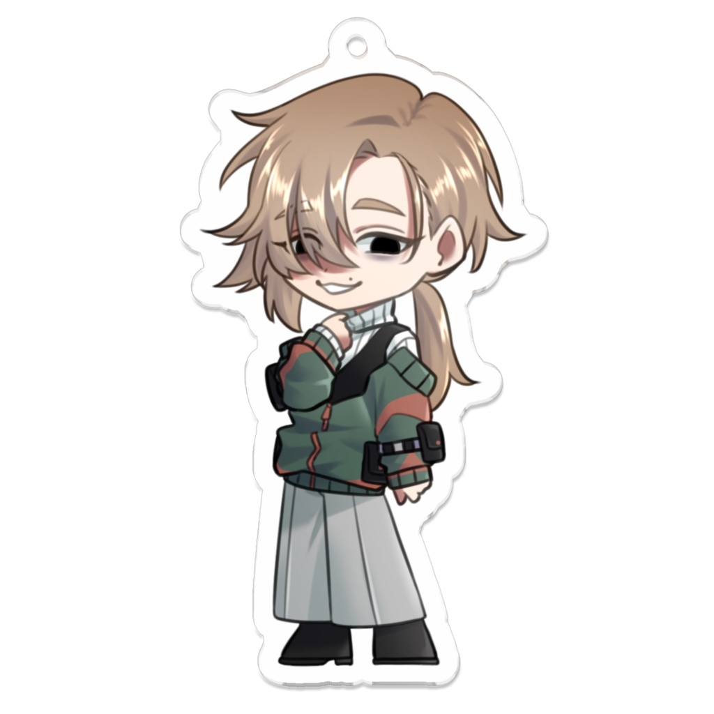 自陣PC贖イキーホルダー(HO北/喜多川 芽春)