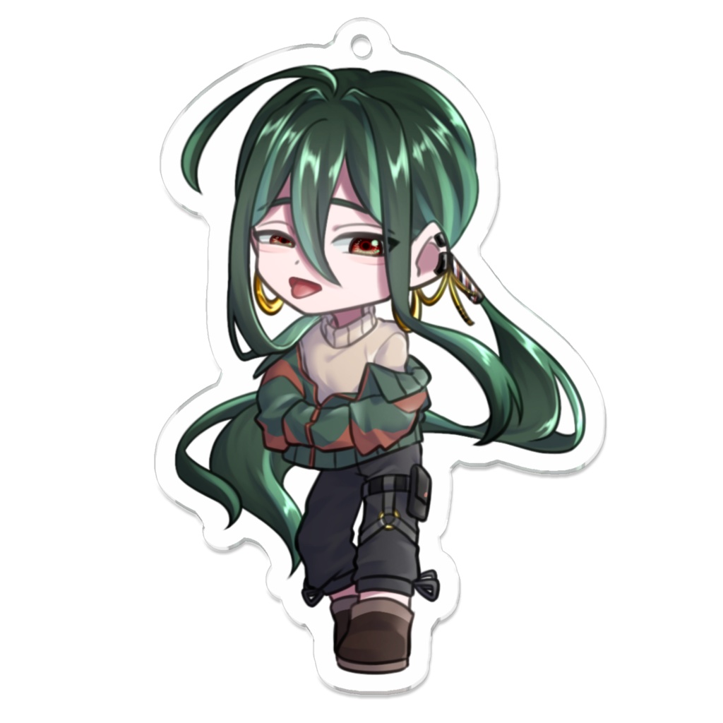 自陣PC贖イキーホルダー(HO西/早乙女 紬)