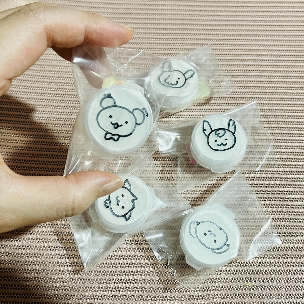 やさいぬ×もにまるず®︎コラボフィギュア(はっくん・とまよ)