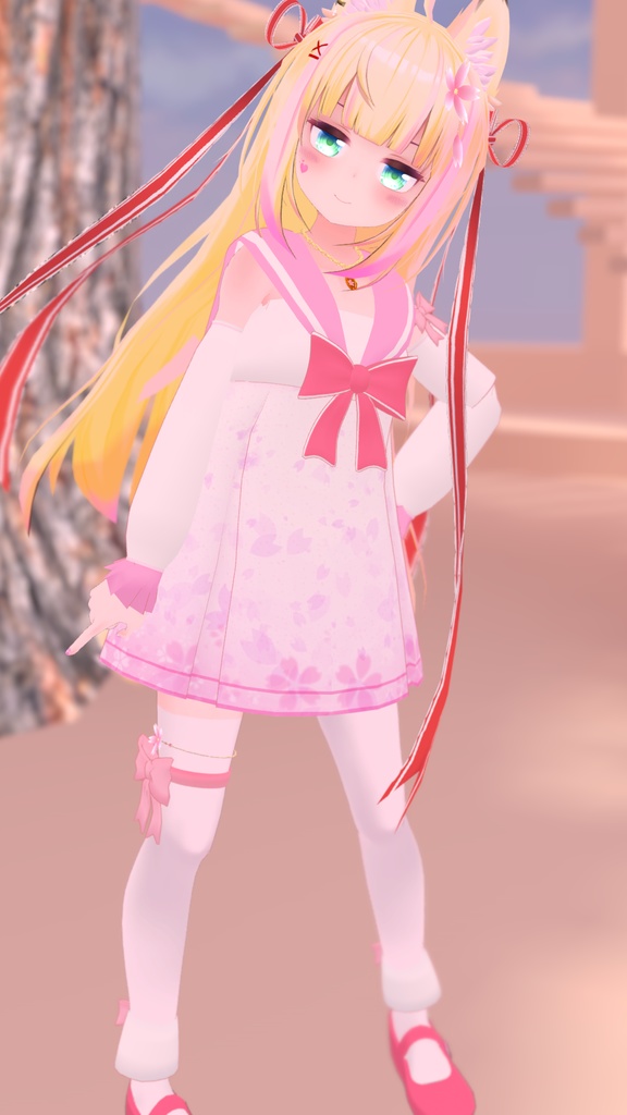 《15アバター対応衣装》スイートロリワンピース