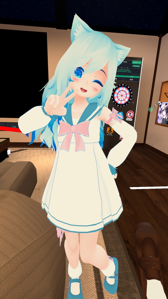 《15アバター対応衣装》スイートロリワンピース