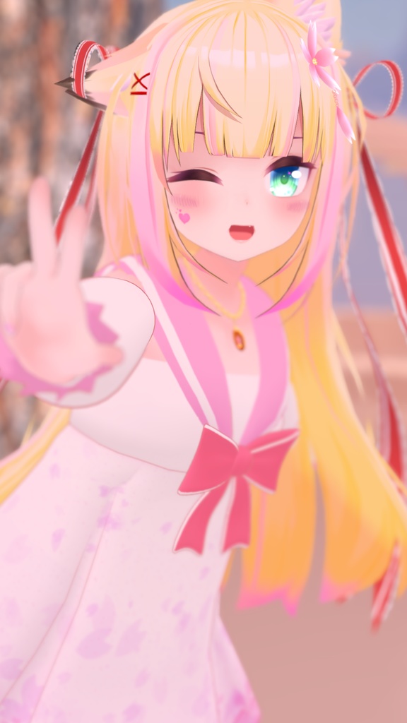 《15アバター対応衣装》スイートロリワンピース